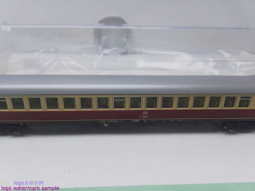 Fleischmann DC N 816301 K / Schnellzug-Großraumwagen / 1. Kl. /(Bauart Apmz 121 bzw. Apmz¹²¹) / „TEE-Roland“ / OVP