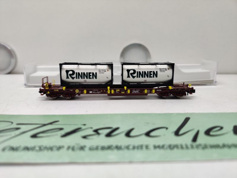 Fleischmann N DC 825054 Taschenwagen AAE / Rinnen / OVP