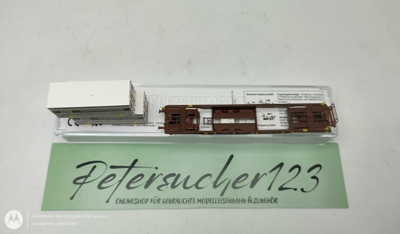 Fleischmann  N DC825056 Container Tragwagen TERRATRANE DB OVP