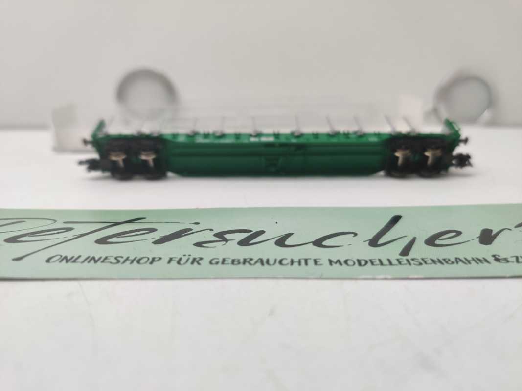 Fleischmann N DC 825402 Rungenwagen "On Rail" Rnos / NEM / OVP