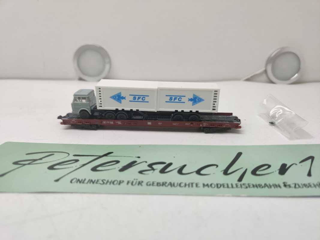 Fleischmann N DC 8279 Rollende Landstraße / LKW SFC 2 / DB