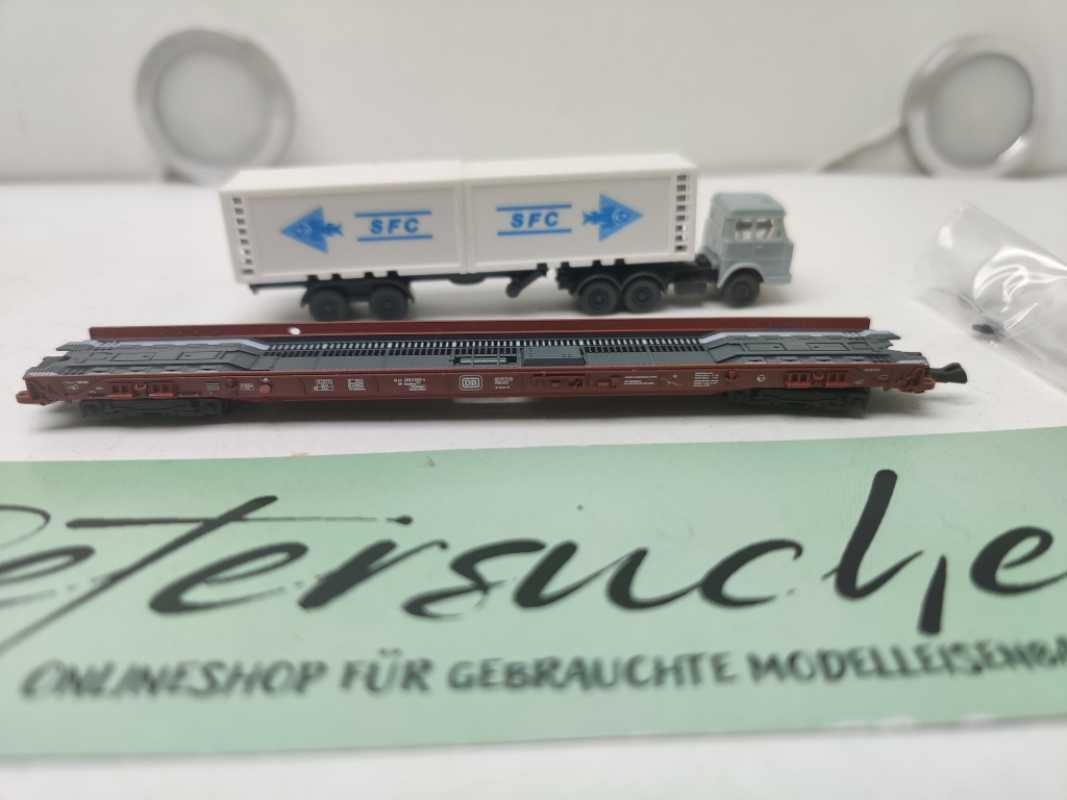 Fleischmann N DC 8279 Rollende Landstraße / LKW SFC 2 / DB