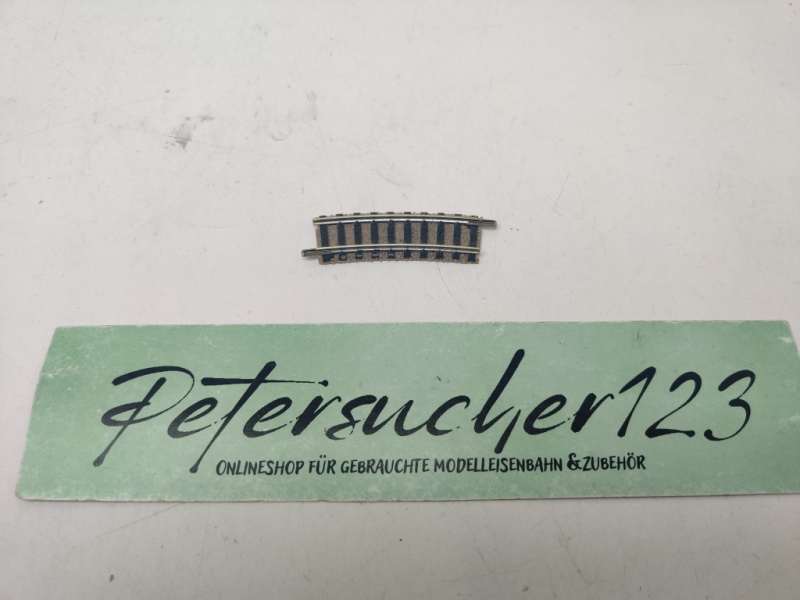 Fleischmann N DC 9122 / Gebogenes Gleis / 192 mm (R1) / Bogenwinkel 15°