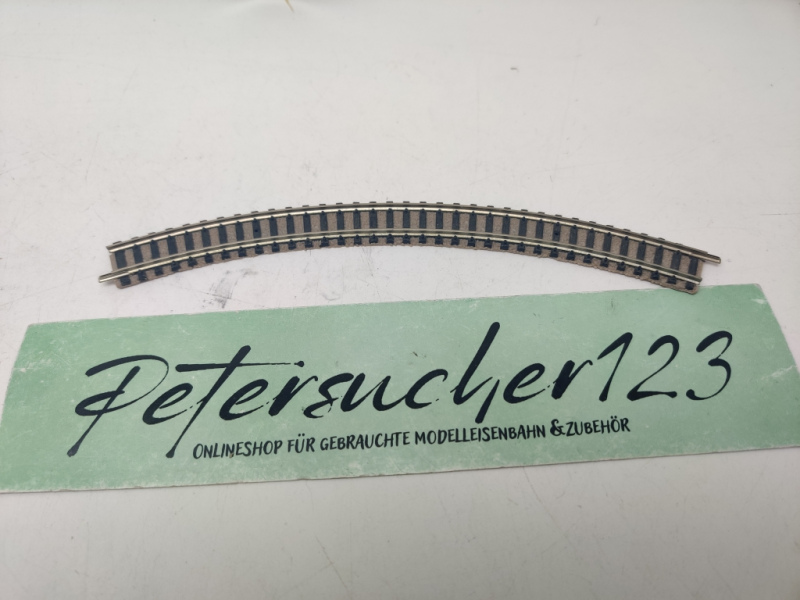 Fleischmann N DC 9125 Gebogenes Gleis (R 2) / 225,6 mm / Bogenwinkel 45°