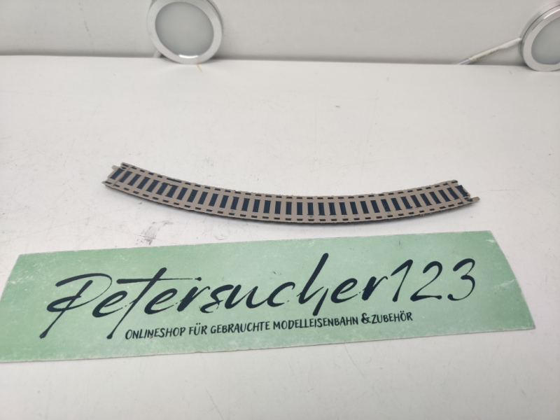 Fleischmann N DC 9125 Gebogenes Gleis (R 2) / 225,6 mm / Bogenwinkel 45°