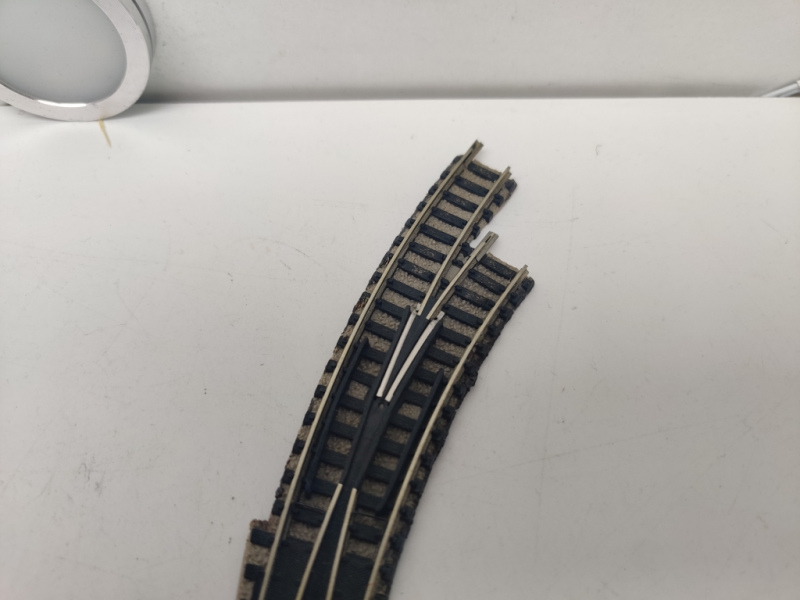 Fleischmann N DC 9142 Handbogenweiche rechts