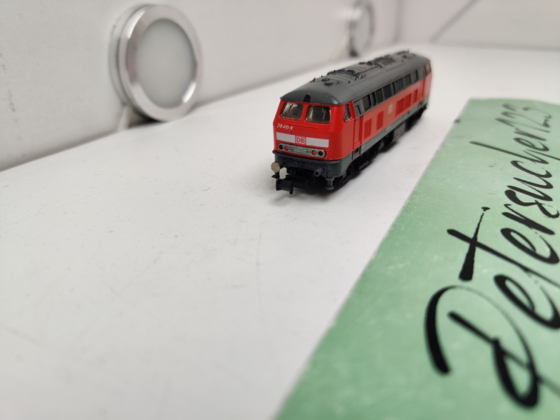 Fleischmann  N DC 7237 / BR218 410-9  Diesellok / Rot / DB / Analog