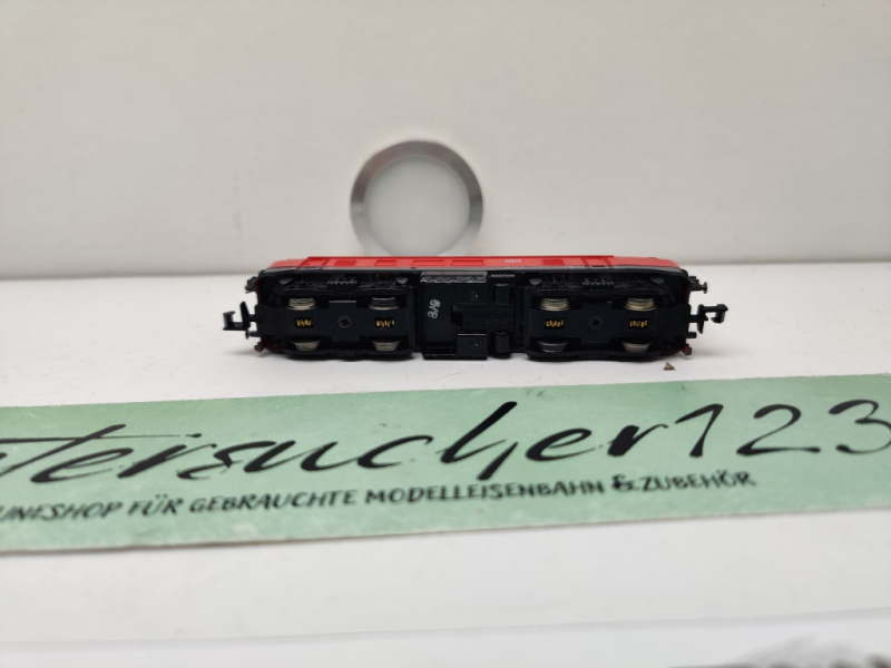Fleischmann  N DC 7237 / BR218 410-9  Diesellok / Rot / DB / Analog