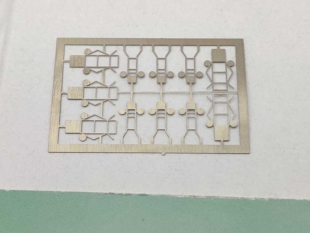 FKS N 160-090-01 Sackkarre für Modellbau Metall / unbenutzt / 1:160 / OVP