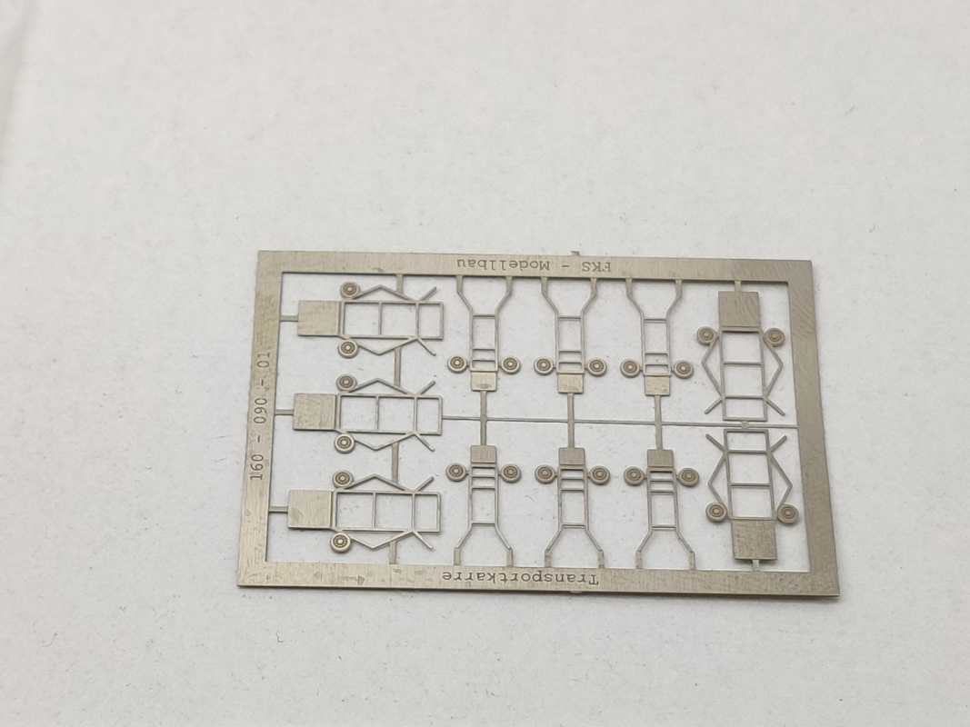 FKS N 160-090-01 Sackkarre für Modellbau Metall / unbenutzt / 1:160 / OVP