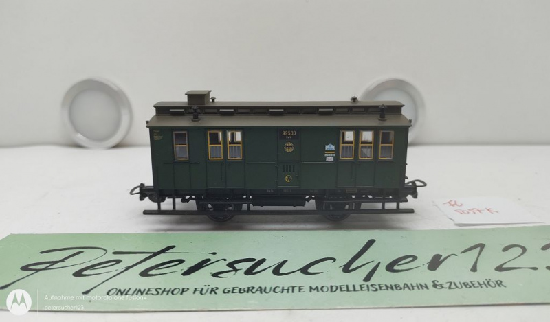 Fleischmann H0 DC 5057 Post-/Packwagen / NEM / DRG