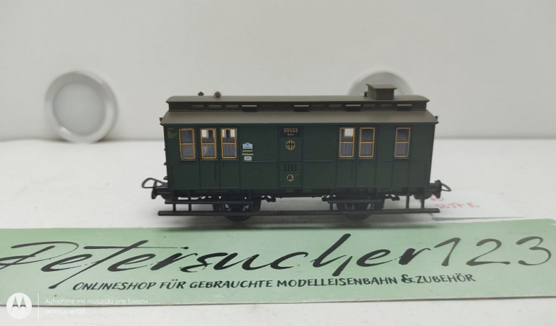 Fleischmann H0 DC 5057 Post-/Packwagen / NEM / DRG