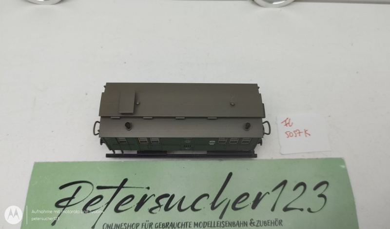 Fleischmann H0 DC 5057 Post-/Packwagen / NEM / DRG