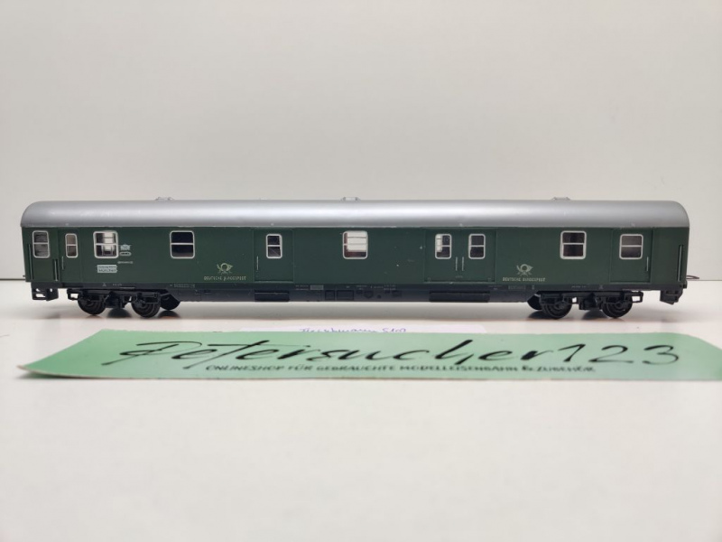 Fleischmann H0 DC 5102 Bahnpostwagen Post mrz oder Post4e / DBP