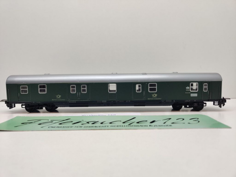 Fleischmann H0 DC 5102 Bahnpostwagen Post mrz oder Post4e / DBP