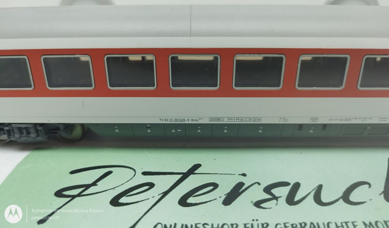 Fleischmann H0 DC 5104 IC/EC Schnellzugwagen 2.Kl Bvmz185.3 / NEM / DB