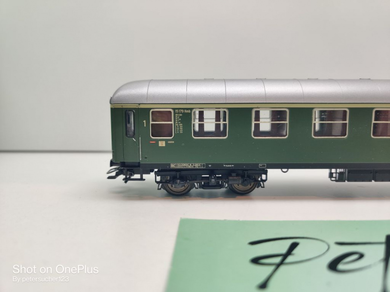 Fleischmann H0 AC 5603 Schnellzugwagen / 1.+2.Kl. / AB4üm / NEM / DB
