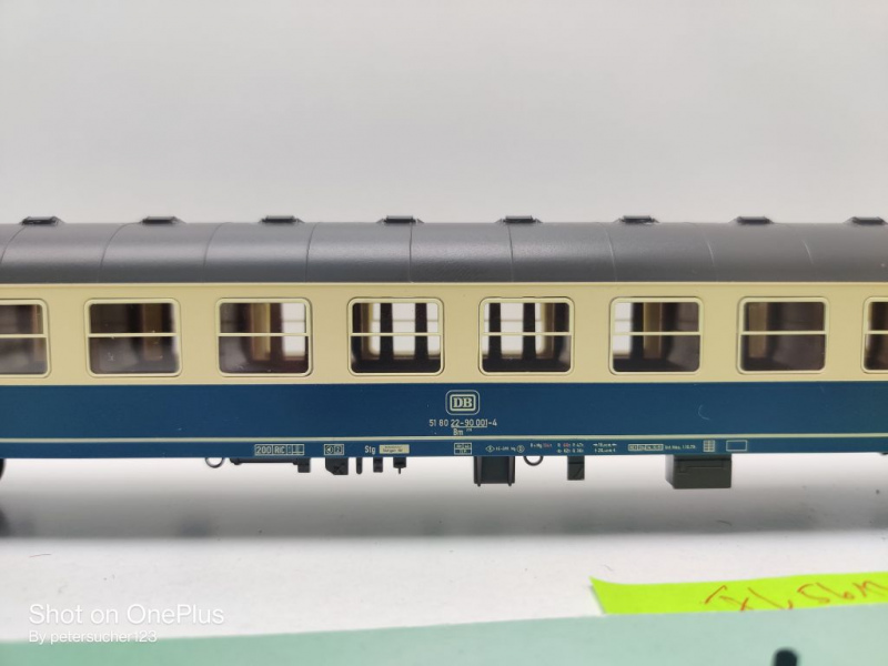 Fleischmann H0 AC 5613 Abteilwagen / 2.Kl. / Bm235 / NEM / DB