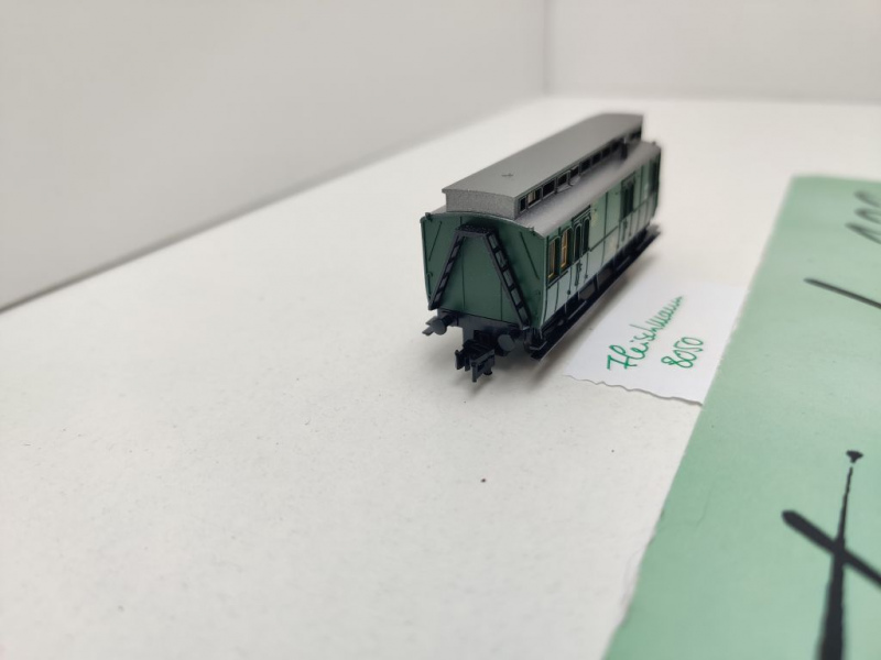 Fleischmann N DC 8050 Postwagen Post-b/8,5 / DBP