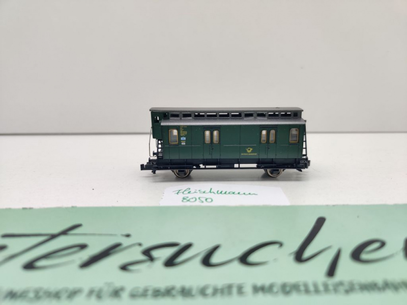 Fleischmann N DC 8050 Postwagen Post-b/8,5 / DBP