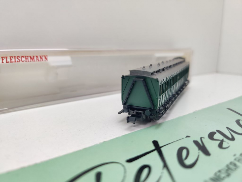 Fleischmann N DC 8086 Abteilwagen Bremserhaus 3.Kl C4 Pr04 / DRG / OVP