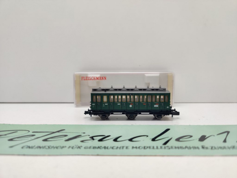 Fleischmann N DC 8092 Abteilwagen 3.Kl C3Pr89 / DRG / OVP