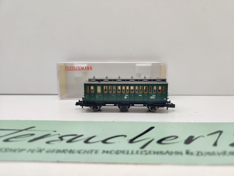 Fleischmann N DC 8092 Abteilwagen 3.Kl C3Pr89 / DRG / OVP
