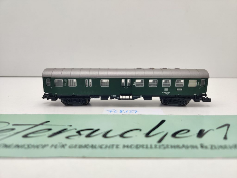 Fleischmann N DC 8127 Umbauwagen 2.Kl BDyg532 / Gepäck / DB