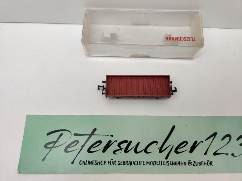 Fleischmann N DC 8200 Niederbordwagen / Kklmmo496 / DB / OVP