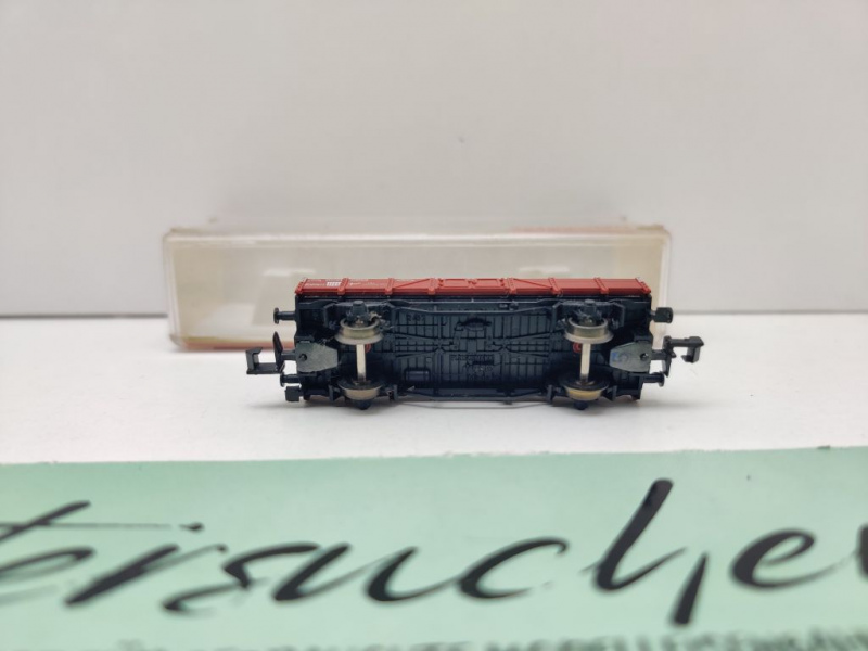 Fleischmann N DC 8200 Niederbordwagen / Kklmmo496 / DB / OVP