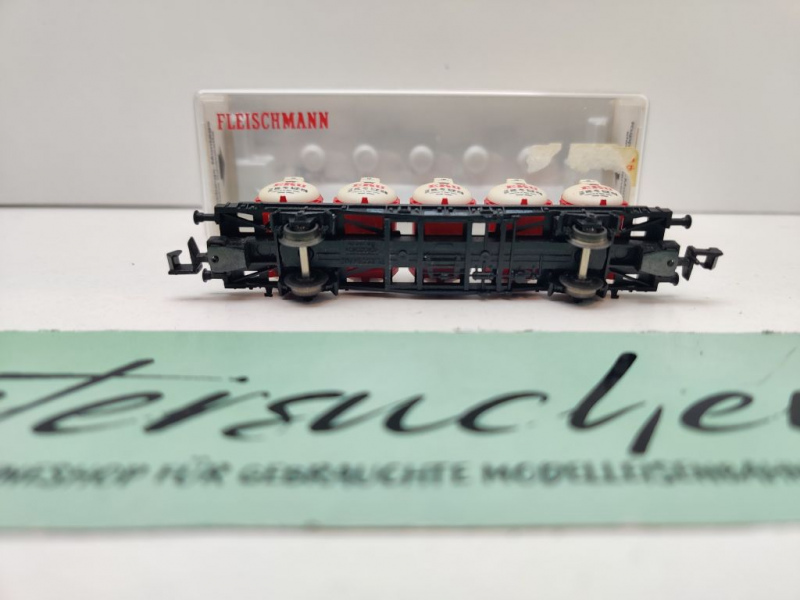 Fleischmann N DC 8232 K Behältertragwagen "Dortmunder Union" Lbs598 / DB / OVP