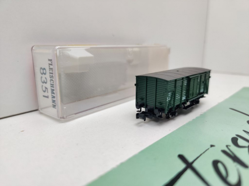 Fleischmann N DC 8351 Gerätewagen Kranzug-Beiwagen126 G10 / DB / OVP