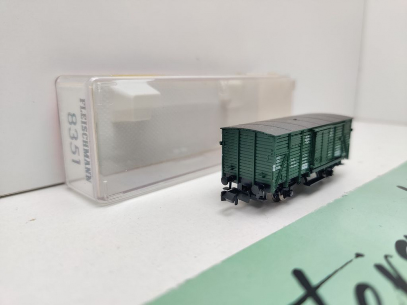 Fleischmann N DC 8351 Gerätewagen Kranzug-Beiwagen126 G10 / DB / OVP