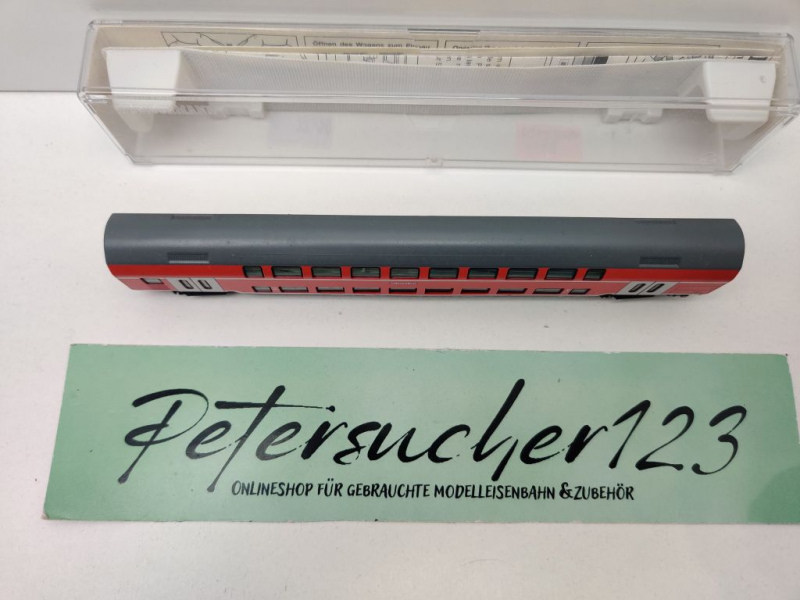 Fleischmann N DC 8624 Doppelstockwagen 1./2.Kl DABz756 / NEM / DB / OVP