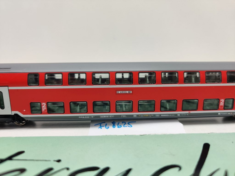 Fleischmann N DC 8625 Doppelstockwagen 2.Kl DBz751 / NEM / DB