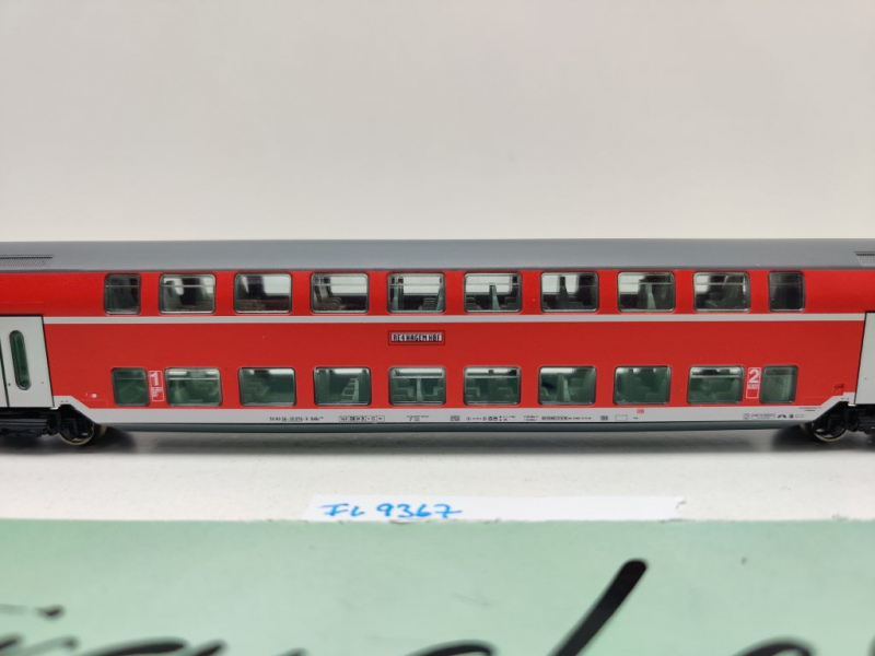 Fleischmann N DC 9367 Doppelstockwagen 1.-2.Kl DABz756 / NEM / DB