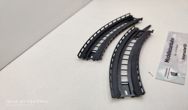 Faller Z 282905 Auffahrten gebogen / 2er-Set