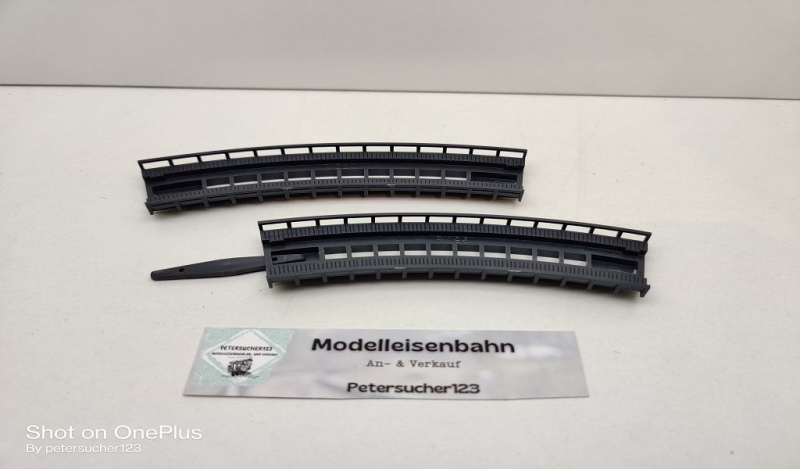Faller Z 282905 Auffahrten gebogen / 2er-Set