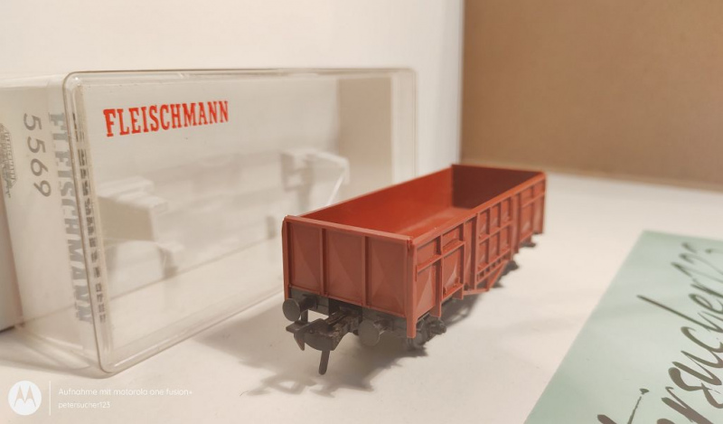 Fleischmann H0 DC 5012 Hochbordwagen Güterzugbegleitwagen / EVP