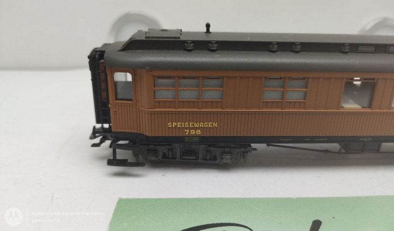 Fleischmann H0 DC 5081 Speisewagen Mitropa / NEM / DRG