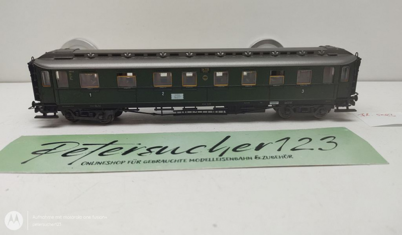 Fleischmann H0 DC 5082 Schnellzugwagen / 1.-2.-3.Kl / NEM / DRG