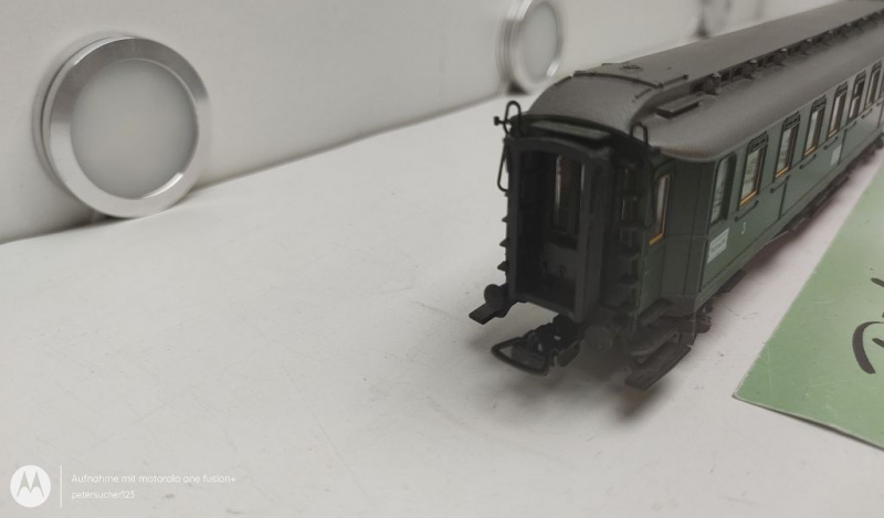 Fleischmann H0 DC 5082 Schnellzugwagen / 1.-2.-3.Kl / NEM / DRG