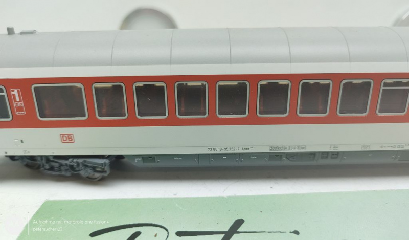 Fleischmann H0 DC 5102 Schnellzugwagen / 1.Kl / NEM / DB
