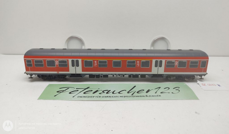 Fleischmann H0 DC 5647 Nahverkehrswagen / 2.-1.-2.Kl / NEM / DB