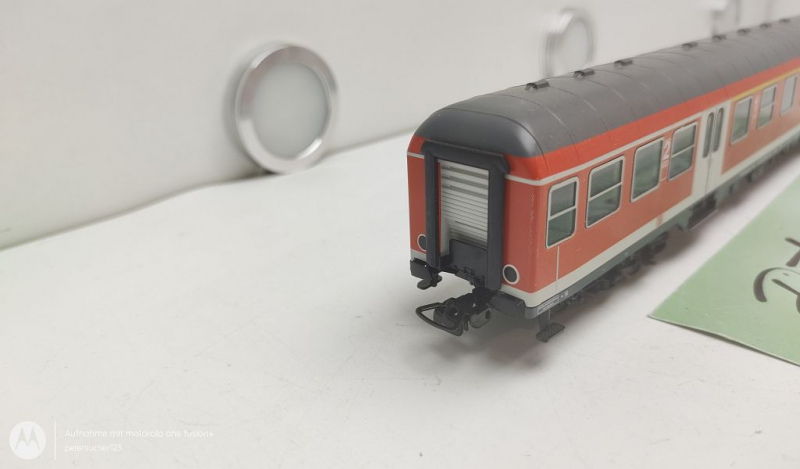 Fleischmann H0 DC 5647 Nahverkehrswagen / 2.-1.-2.Kl / NEM / DB