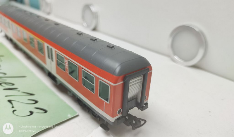 Fleischmann H0 DC 5647 Nahverkehrswagen / 2.-1.-2.Kl / NEM / DB