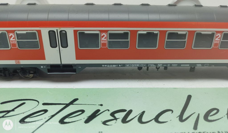 Fleischmann H0 DC 5648 Nahverkehrswagen Bn 448 / 2.Kl / NEM / DB