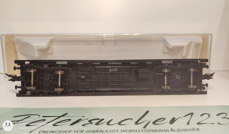 Fleischmann H0 DC 5689 Abteilwagen mit Bremserhaus / 1./2.Kl. / K / DB / OVP