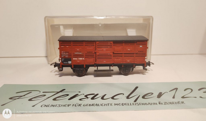 Fleischmann H0 DC 8364 Viehwagen / DRG / EVP