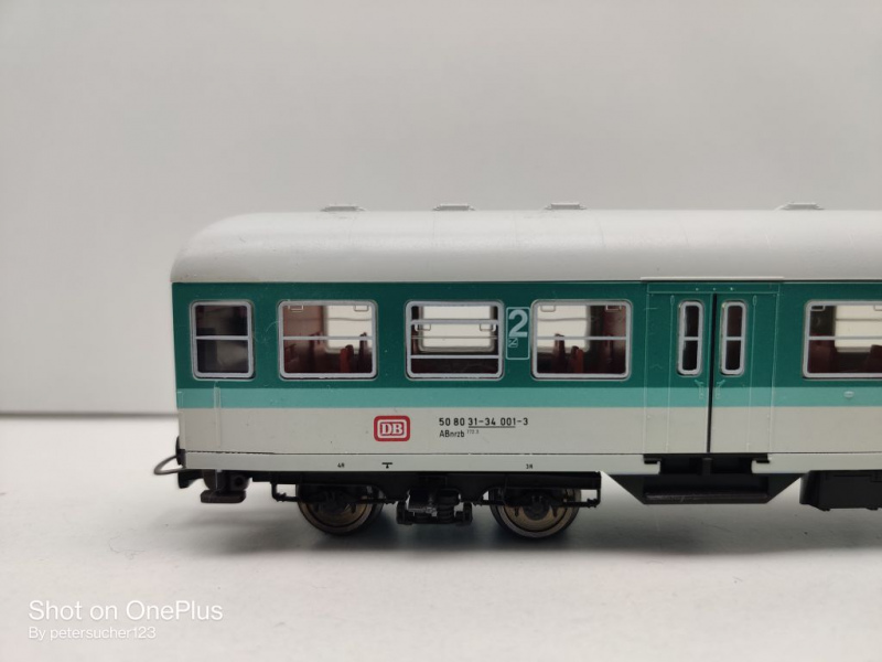 Fleischmann H0 DC 5144 Nahverkehrswagen / 2.Kl. / ABnrzb 772.3 / NEM / DB